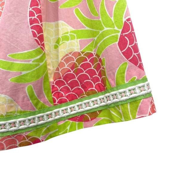 Lilly Pulitzer Vintage Pineapple Strapless Cotton Dress - Picture 10 of 13